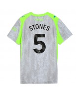 Manchester City John Stones #5 Tredjedrakt Dame 2025-26 Korte ermer